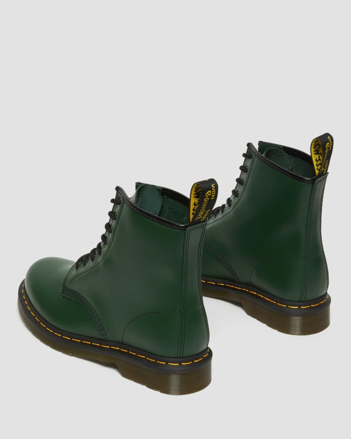 1460 Cizme Cu Siret Piele Neteda Verde Piele Neteda Dr.martens Romania