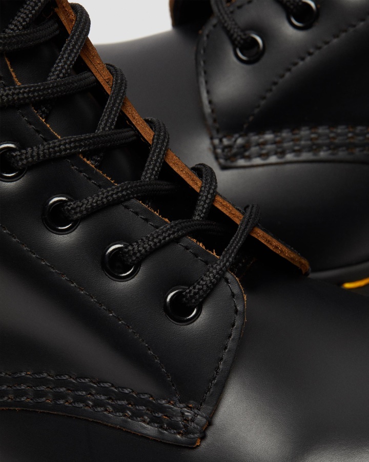 Dr.martens Romania Black Quilon 1460 Vintage Made In Anglia Cizme Cu Siret