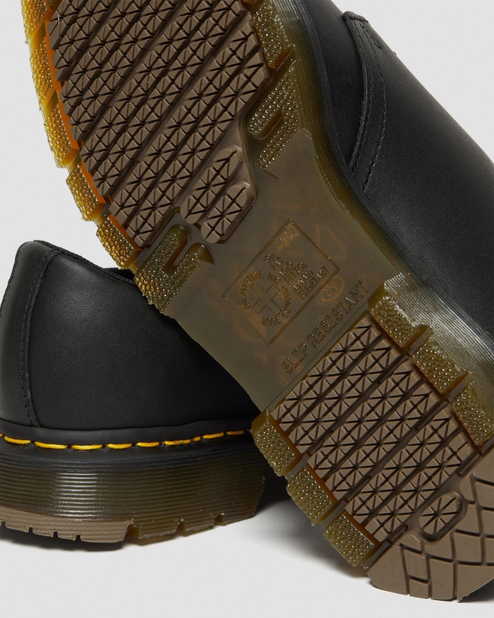 Pantofi Oxford Din Piele Antiderapante Dr.martens Romania Negru Industrial Full Grain 1461