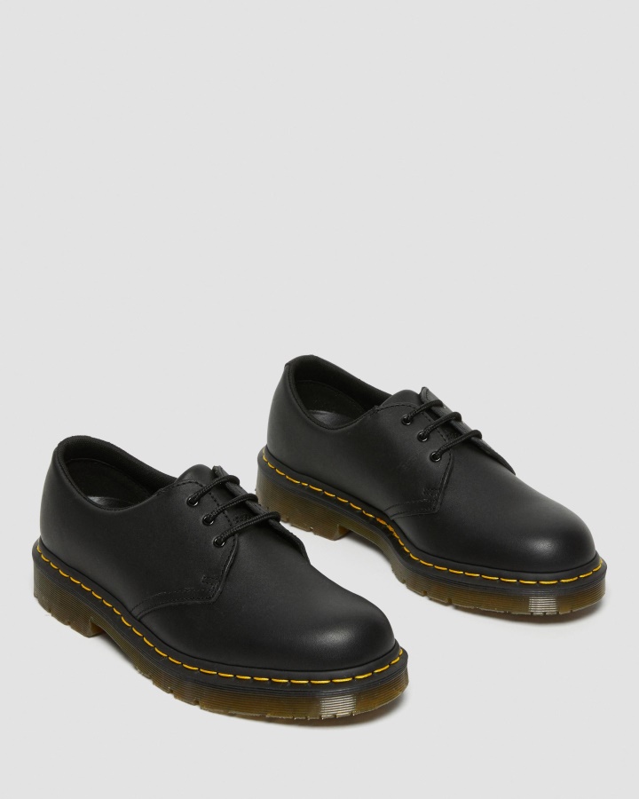 Pantofi Oxford Din Piele Antiderapante Dr.martens Romania Negru Industrial Full Grain 1461