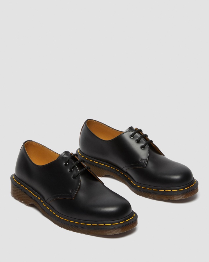 Pantofi Oxford Dr.martens Romania Black Quilon 1461 Vintage Made In Anglia