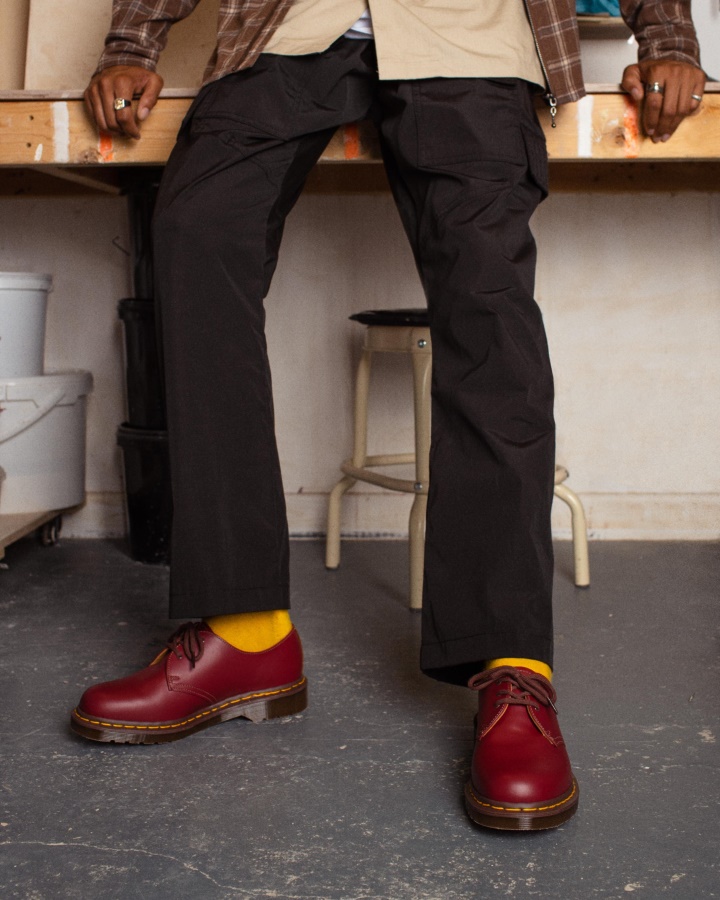 1461 Vintage Made In Anglia Pantofi Oxford Red Quilon Dr.martens Romania