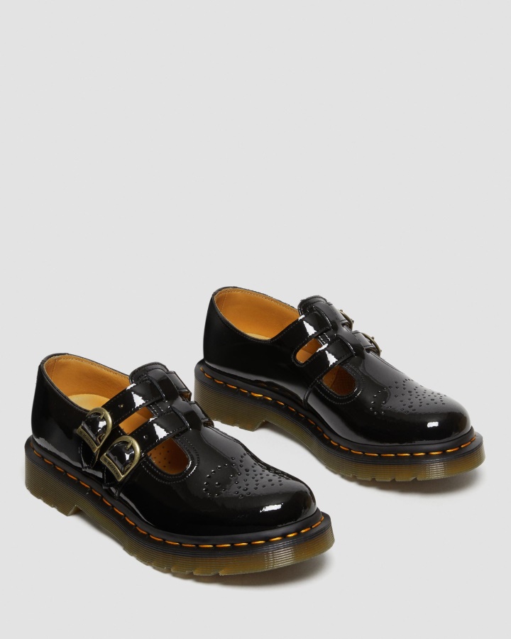 Dr.martens Romania Lampa 8065 Pantofi Mary Jane Din Piele Lacuita