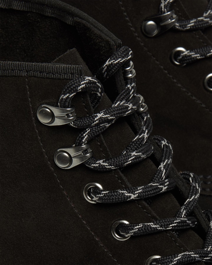 Botine Negru Din Piele Intoarsa De Vitel Repello Dr.martens Romania 101 Made In England