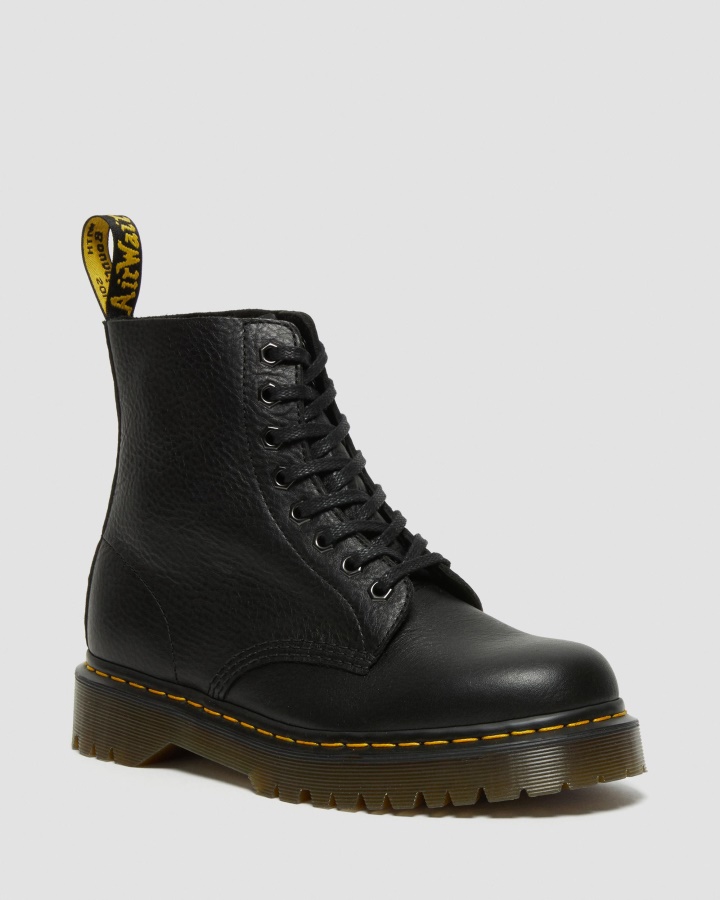 Cizme Negre Inuck Dr.martens Romania 1460 Pascal Bex Piele Cu Siret