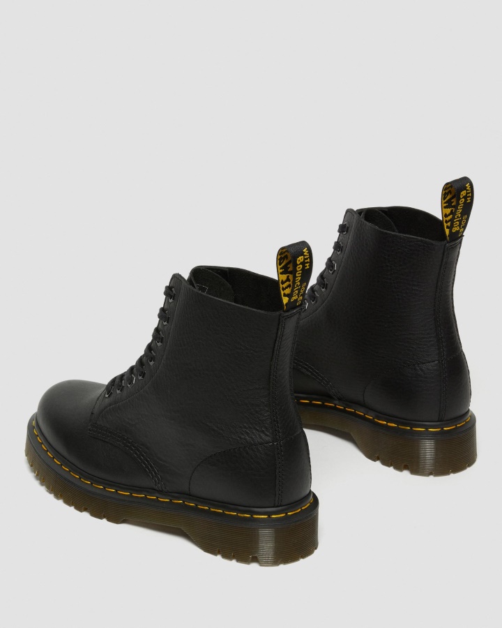 Cizme Negre Inuck Dr.martens Romania 1460 Pascal Bex Piele Cu Siret