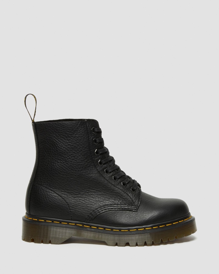 Cizme Negre Inuck Dr.martens Romania 1460 Pascal Bex Piele Cu Siret