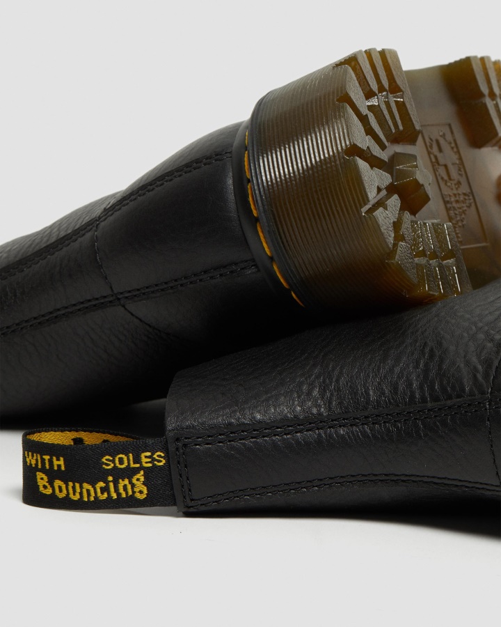 Cizme Negre Inuck Dr.martens Romania 1460 Pascal Bex Piele Cu Siret