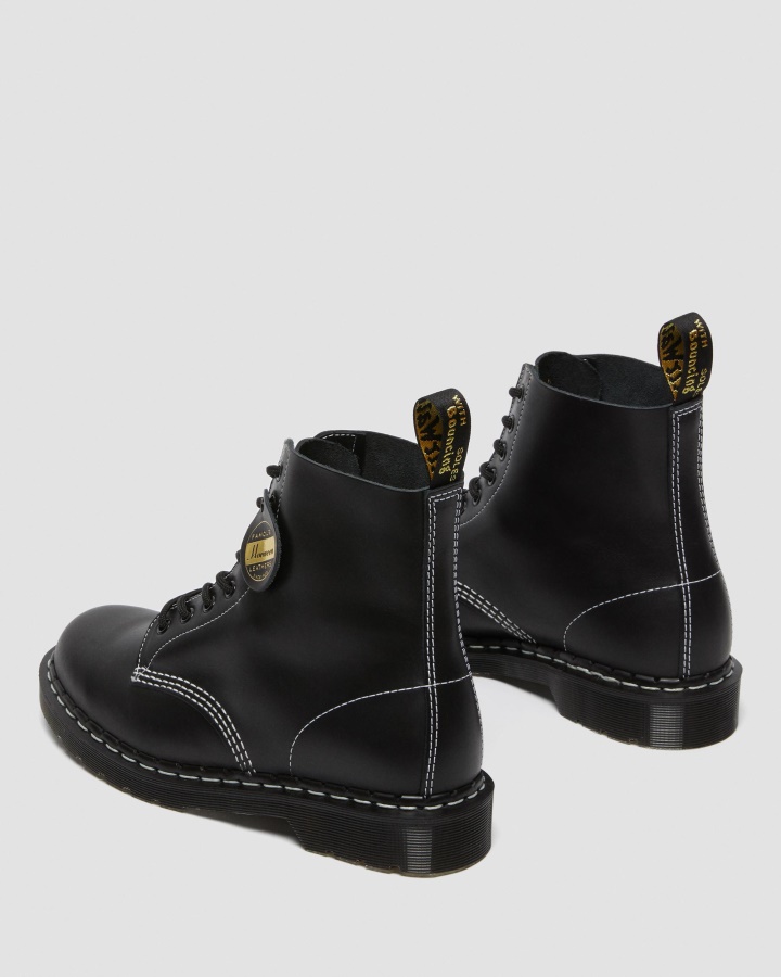 Cizme Negre Cavalier Dr.martens Romania 1460 Pascal Fabricate In Anglia Cavalier Piele Cu Siret