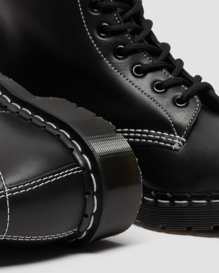 Cizme Negre Cavalier Dr.martens Romania 1460 Pascal Fabricate In Anglia Cavalier Piele Cu Siret