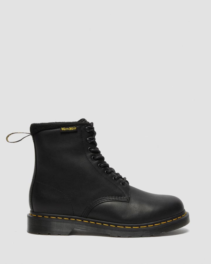 1460 Pascal Warmwair Cizme Din Piele Cu Siret Dr.martens Romania Negru Valor Wp