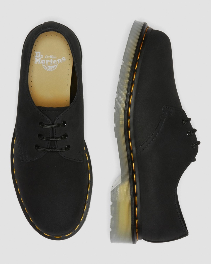 Pantofi Oxford Din Piele Neagră Buttersoft Wp Dr.martens Romania 1461 Iced Ii