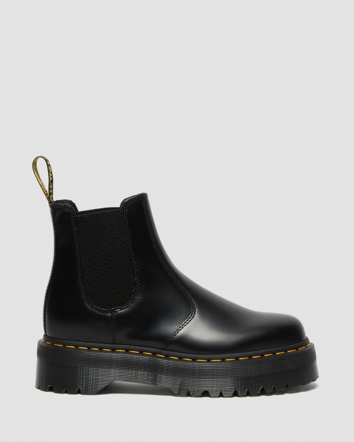 Negru Lustruit Neted Cizme Chelsea Dr.martens Romania 2976 Piele Neteda Platforma