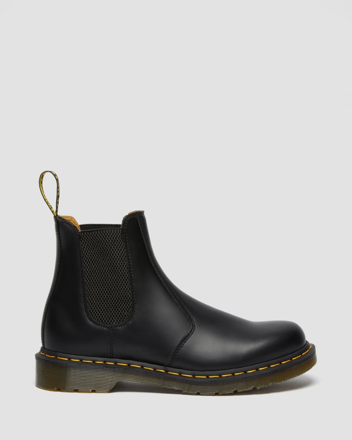 2976 Cusaturi Galbene Piele Neteda Cizme Chelsea Canada Dr.martens Romania Piele Neteda Neagra