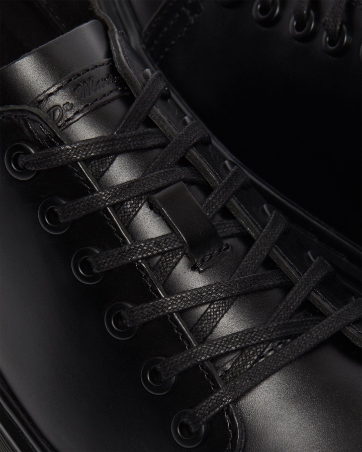 Pantofi Casual Brando Negri Dr.martens Romania Dante Brando Din Piele