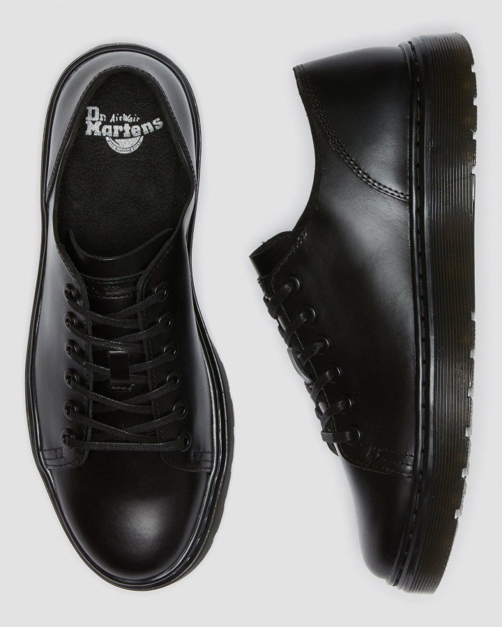 Pantofi Casual Brando Negri Dr.martens Romania Dante Brando Din Piele