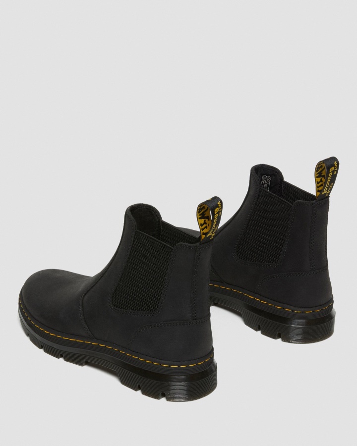 Cizme Chelsea Casual Din Piele Embury Canada Dr.martens Romania Negru Wyoming