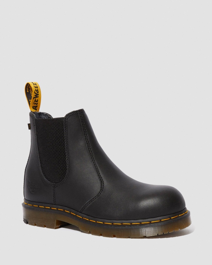 Fellside Full Grain Chelsea Work Boots Dr.martens Romania Black Industrial Full Grain