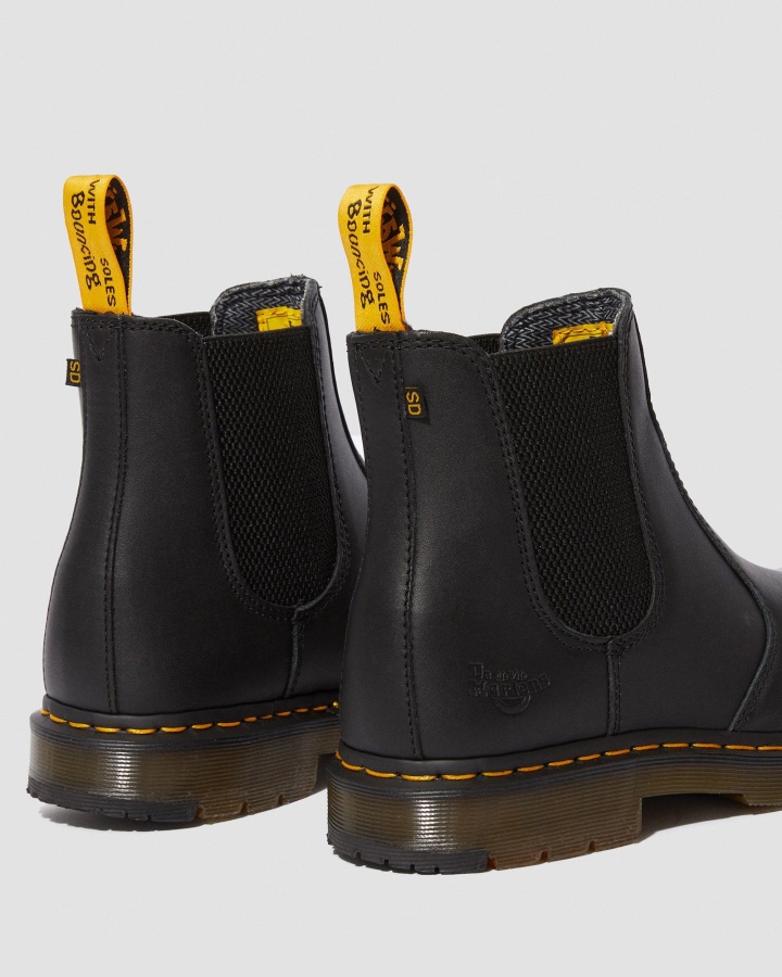 Fellside Full Grain Chelsea Work Boots Dr.martens Romania Black Industrial Full Grain