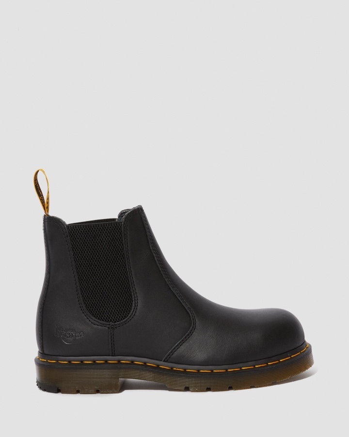 Fellside Full Grain Chelsea Work Boots Dr.martens Romania Black Industrial Full Grain