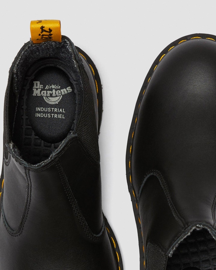 Fellside Full Grain Chelsea Work Boots Dr.martens Romania Black Industrial Full Grain