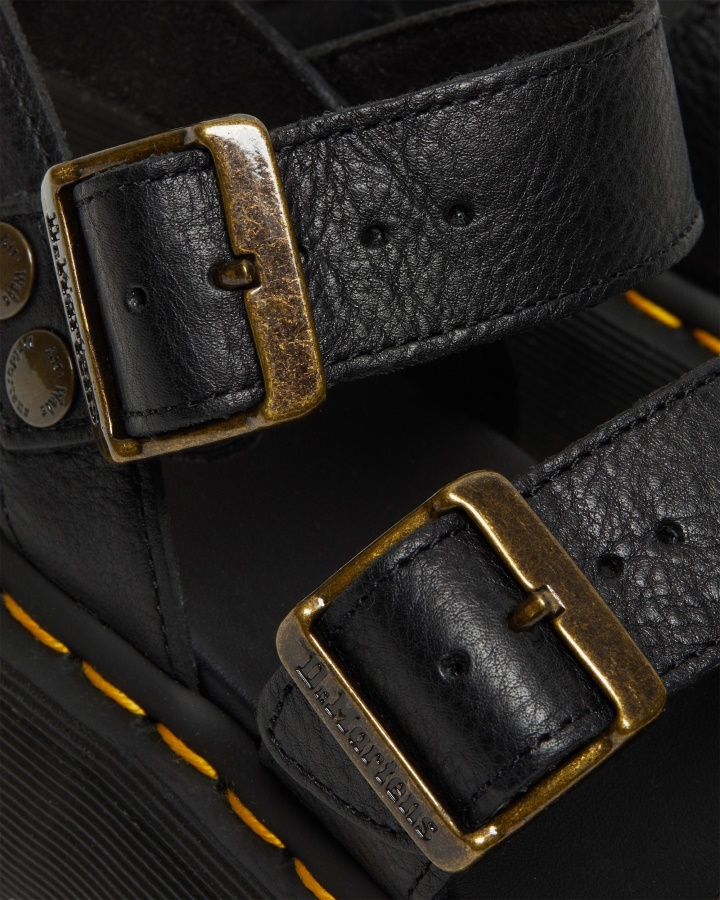 Sandale Gladiator Dama Platforma Gryphon Dr.martens Romania Negru Pisa