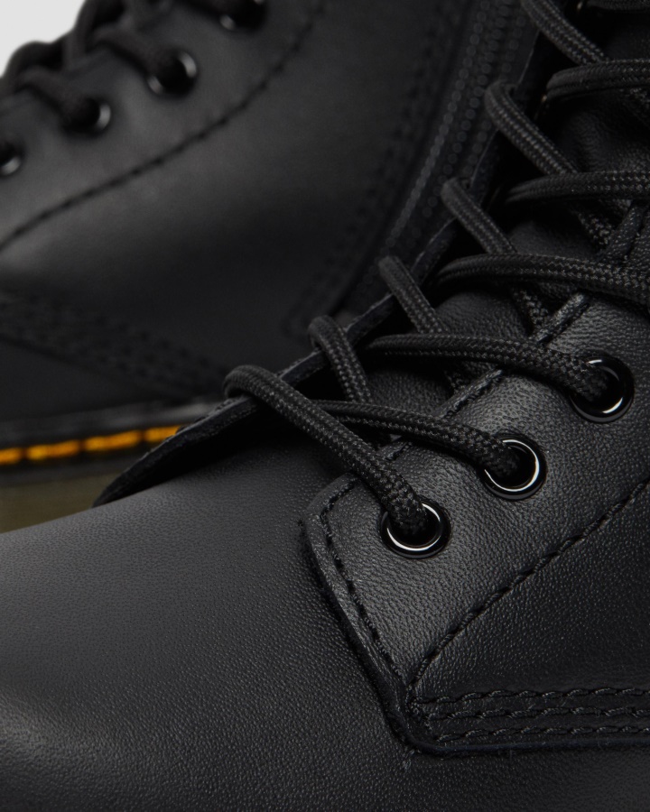 Cizme Junior 1460 Softy T Din Piele Cu Siret Dr.martens Romania Black Romario