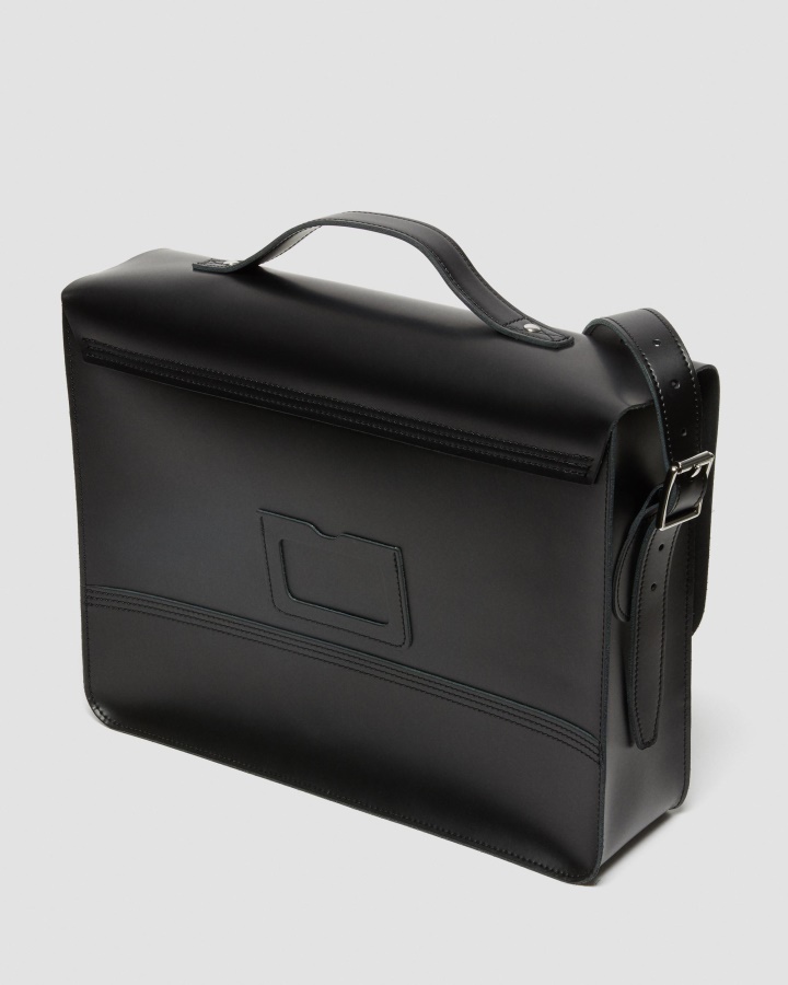 Geanta Messenger Cutie Cutie Din Piele Dr.martens Romania Neagra