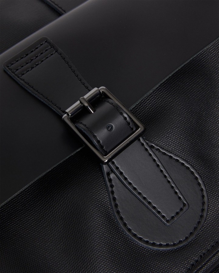 Rucsac Negru Dr.martens Romania Din Piele Si Panza