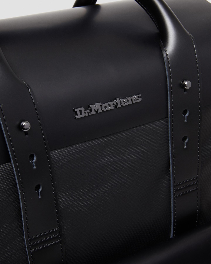 Rucsac Negru Dr.martens Romania Din Piele Si Panza