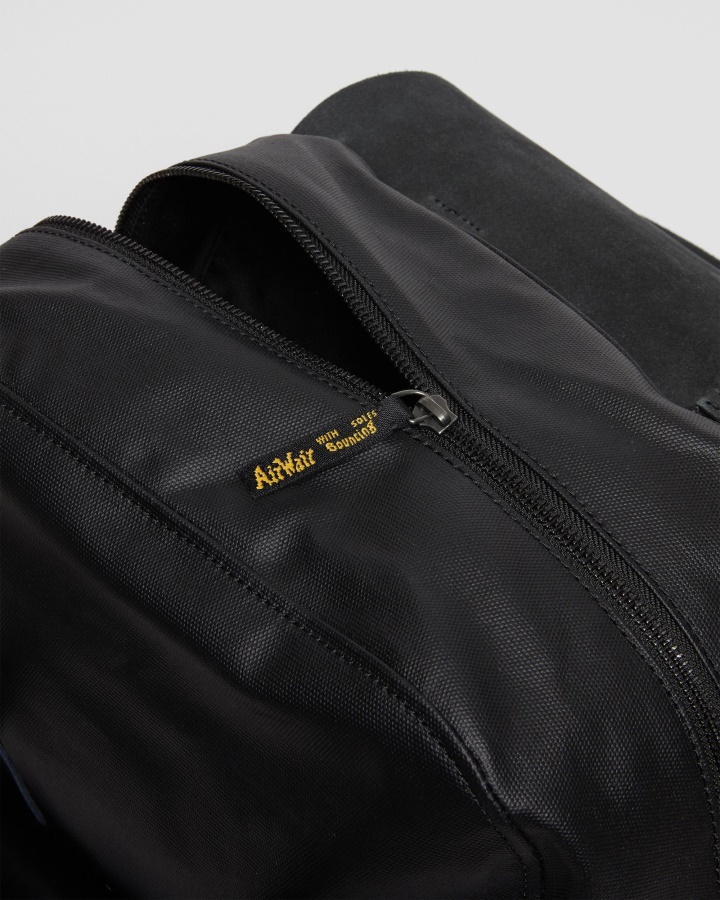 Rucsac Negru Dr.martens Romania Din Piele Si Panza