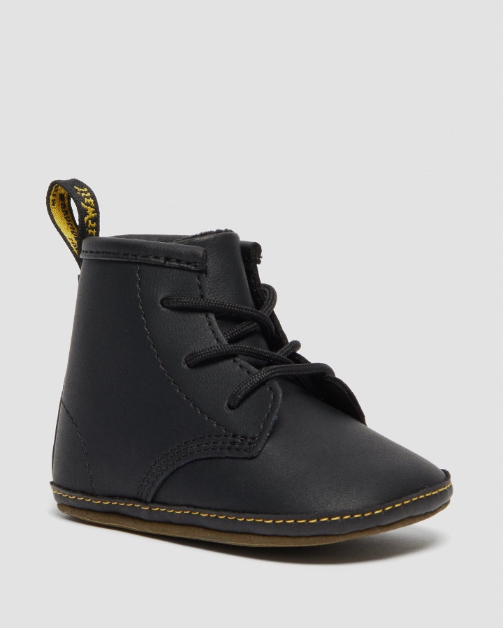 Papuci Negri Dr.martens Romania Nou Nascut 1460 Auburn Piele