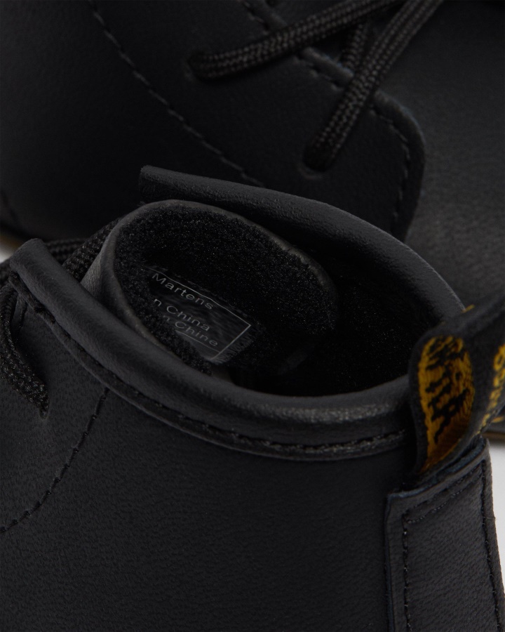 Papuci Negri Dr.martens Romania Nou Nascut 1460 Auburn Piele