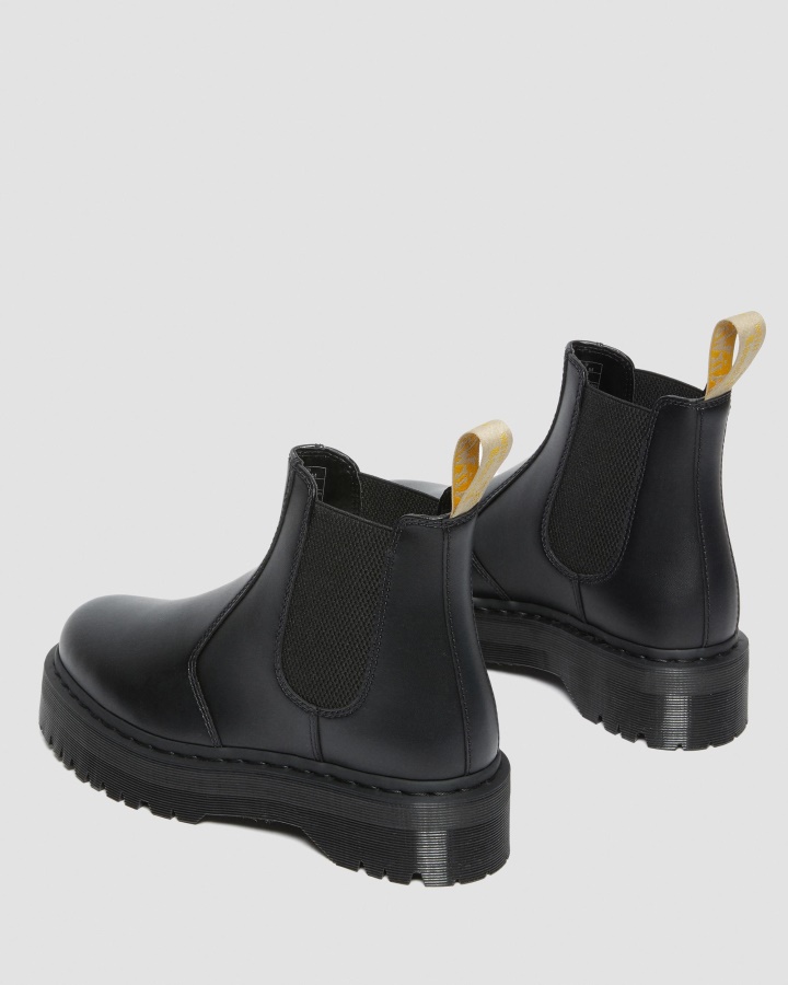 Vegan 2976 Felix Platform Chelsea Boots Canada Dr.martens Romania Black Felix Rub Off