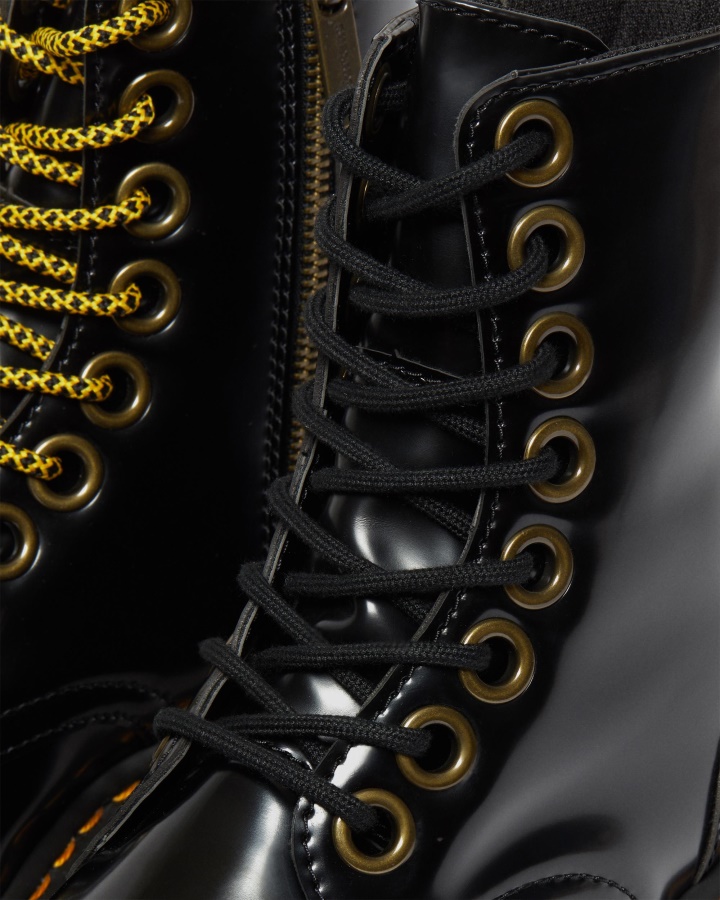 Cizme Vegane Jadon Max Platform Canada Dr.martens Romania Oxford Negru