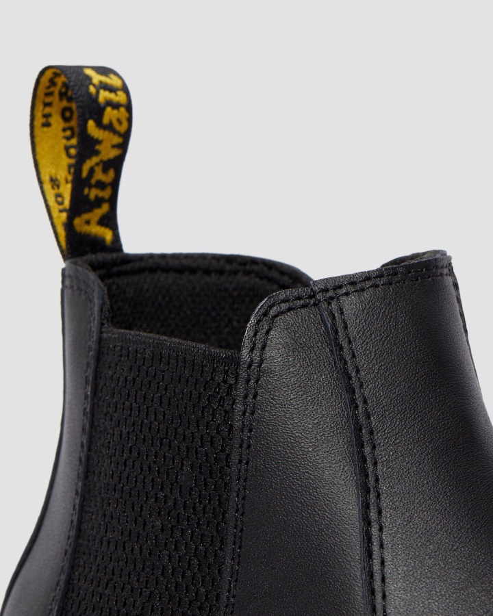 Cizme Chelsea Din Piele Softy T Dr.martens Romania Tineret 2976 Negru