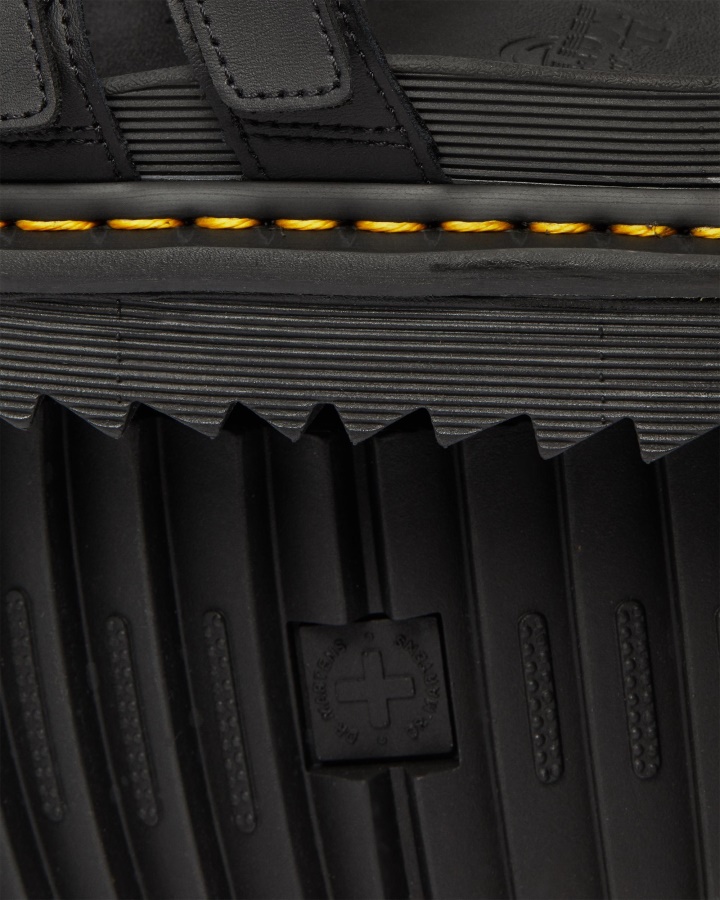 Sandale Blaire Din Piele Hidro Piele Neagra Dr.martens Romania