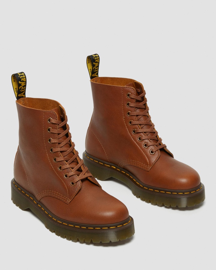 1460 Pascal Bex Cizme Din Piele Cu Siret Dr.martens Romania Maro Inuck