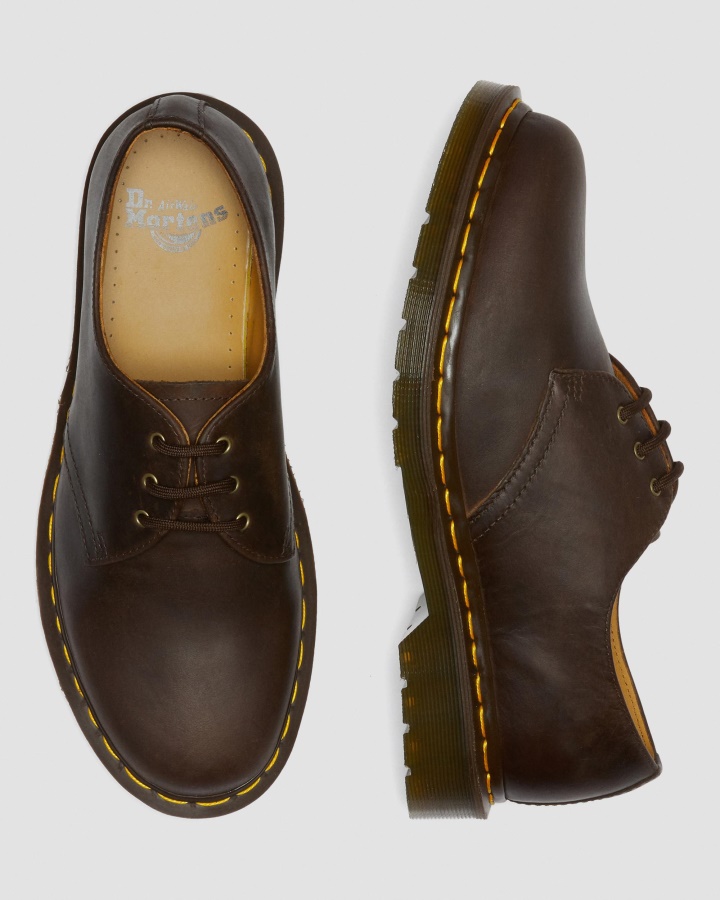 1461 Pantofi Oxford Din Piele De Cal Nebun Dr.martens Romania Maro Piele De Cal Nebun