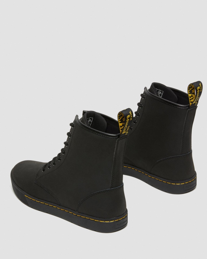 Dr.martens Romania Pantofi Casual Din Piele Neagra Cairo