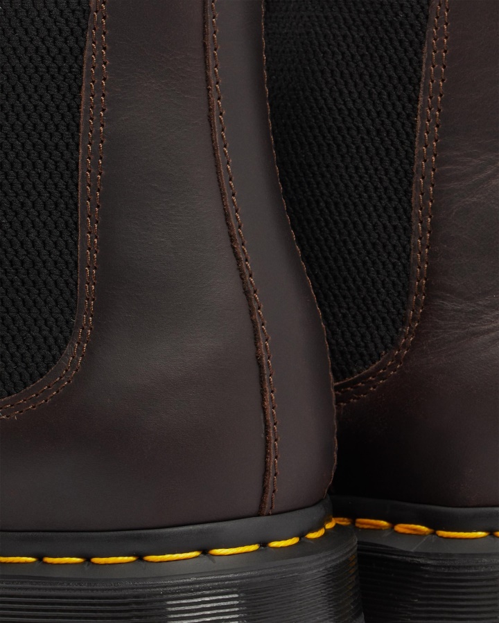 Cocoa Snowplow Dr.martens Romania 2976 Dm's Wintergrip Cizme Chelsea