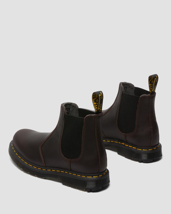 Cocoa Snowplow Dr.martens Romania 2976 Dm's Wintergrip Cizme Chelsea