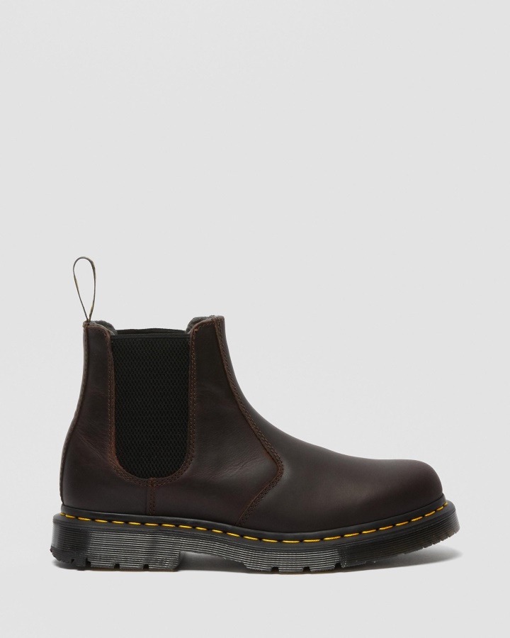Cocoa Snowplow Dr.martens Romania 2976 Dm's Wintergrip Cizme Chelsea