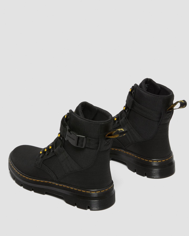 Dr.martens Romania Black Accord+poly Ripstop Combs Tech Ii Poly Casual Boots