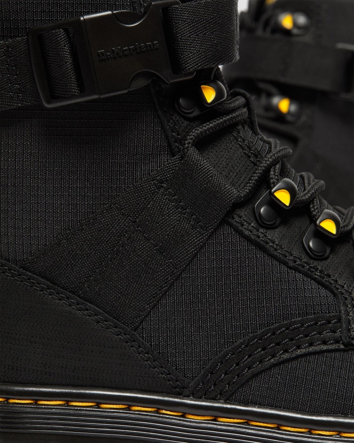 Dr.martens Romania Black Accord+poly Ripstop Combs Tech Ii Poly Casual Boots