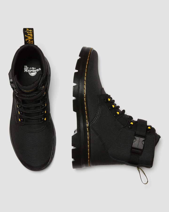 Dr.martens Romania Black Accord+poly Ripstop Combs Tech Ii Poly Casual Boots