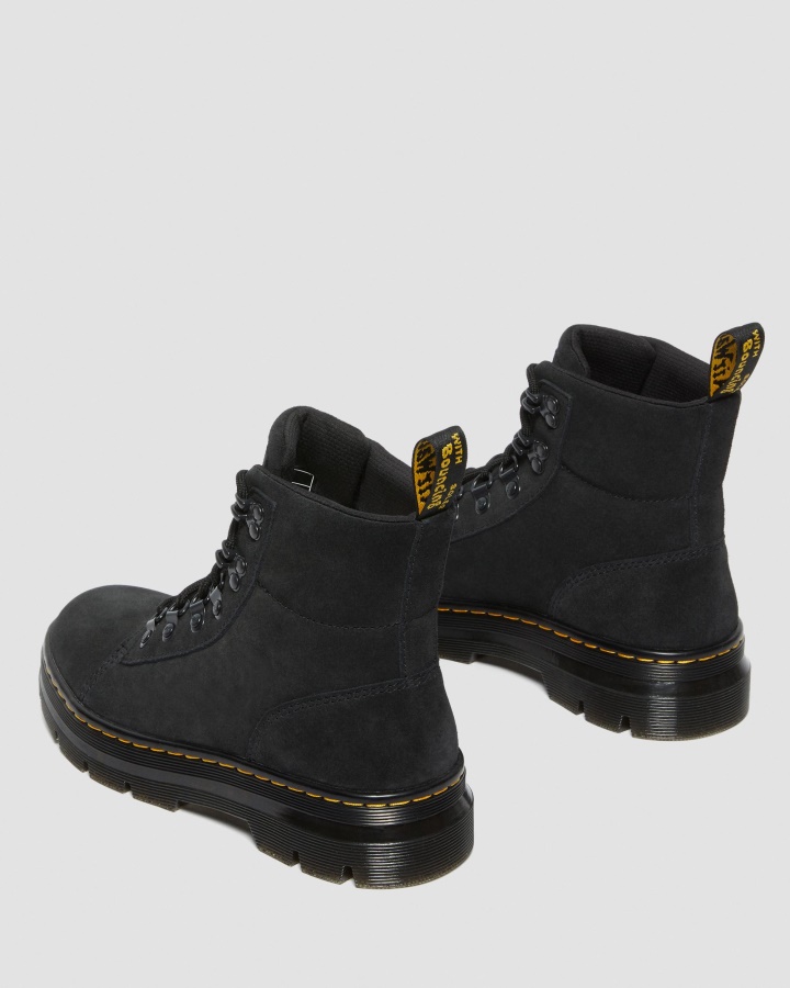Piepteni Femei Piele Intoarsa Cizme Casual Negru Hi Piele Intoarsa Wp Dr.martens Romania