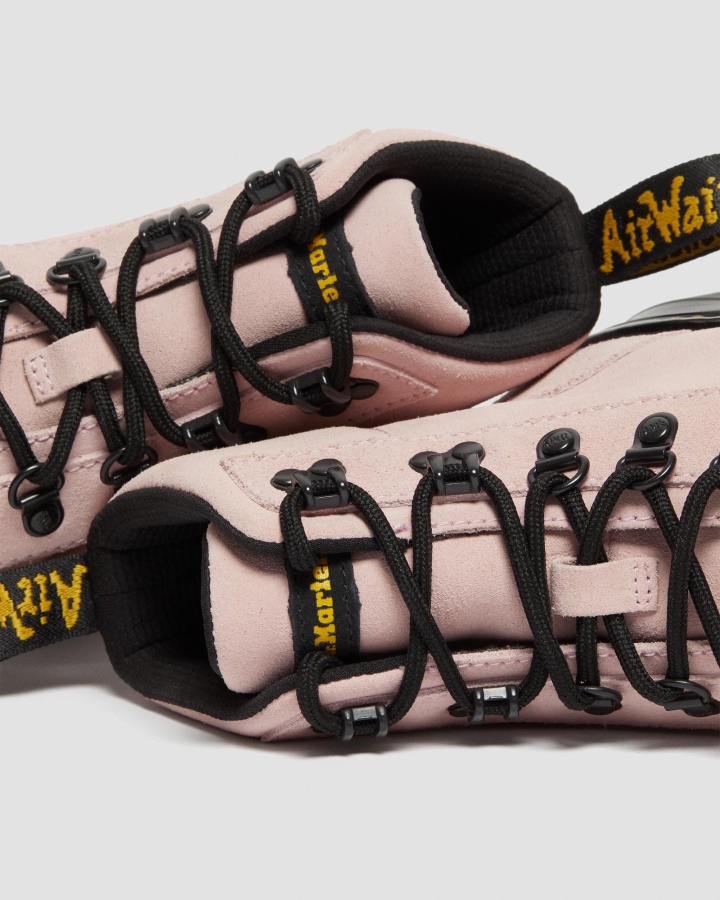 Piepteni Femei Piele Intoarsa Cizme Casual Roz Hi Piele Intoarsa Wp Dr.martens Romania