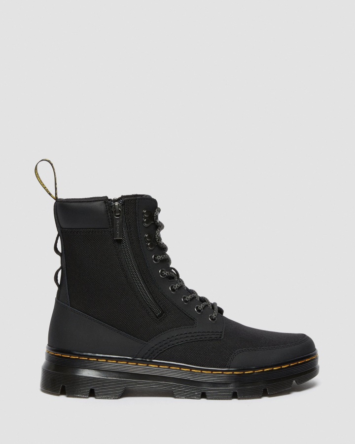 Cizme Casual Dr.martens Romania Piepteni Negri Cu Fermoar