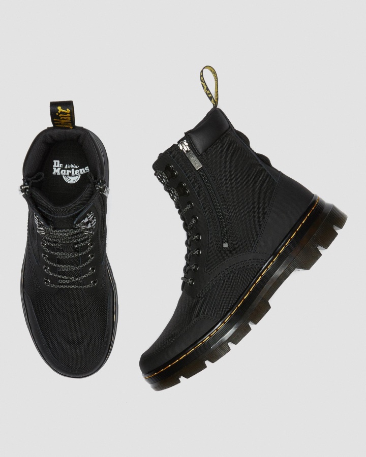 Cizme Casual Dr.martens Romania Piepteni Negri Cu Fermoar